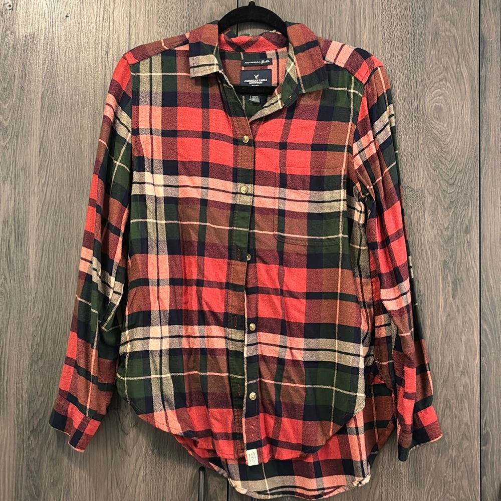 Like New American Eagle Lightweight Flannel
